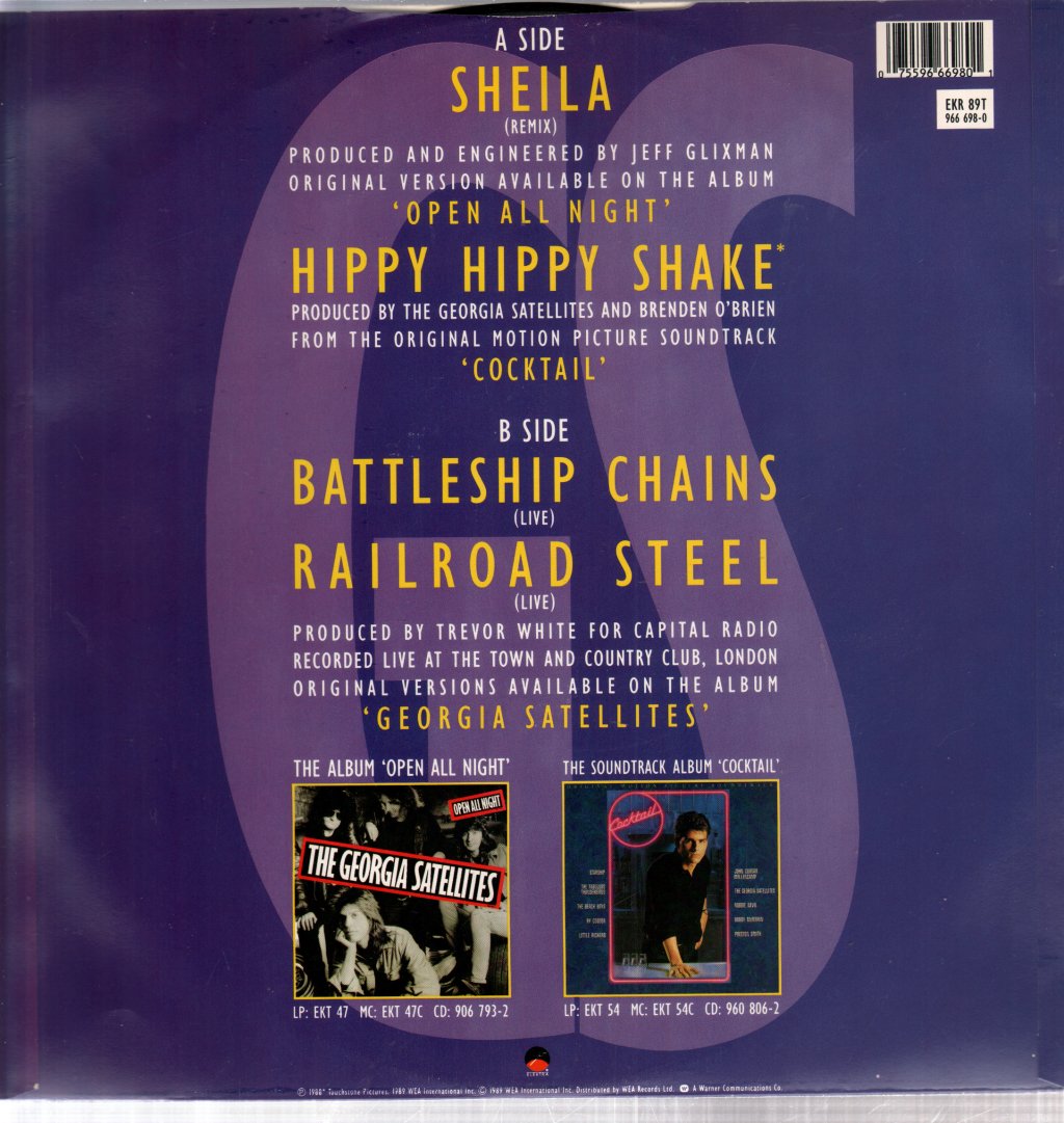 Georgia Satellites - Sheila - 12 Inch