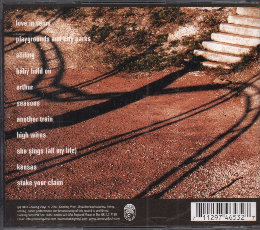 Ian McCulloch - Slideling - Cd