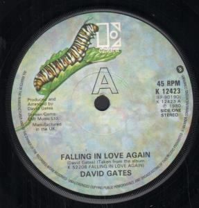 David Gates - Falling In Love Again - 7 Inch
