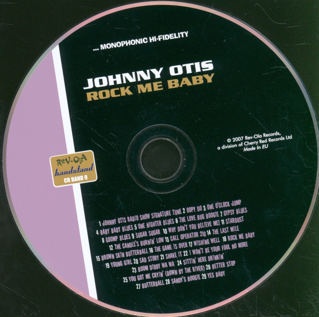 Johnny Otis - Rock Me Baby (The Mercury And Peacock Sides 1951-55) - Cd