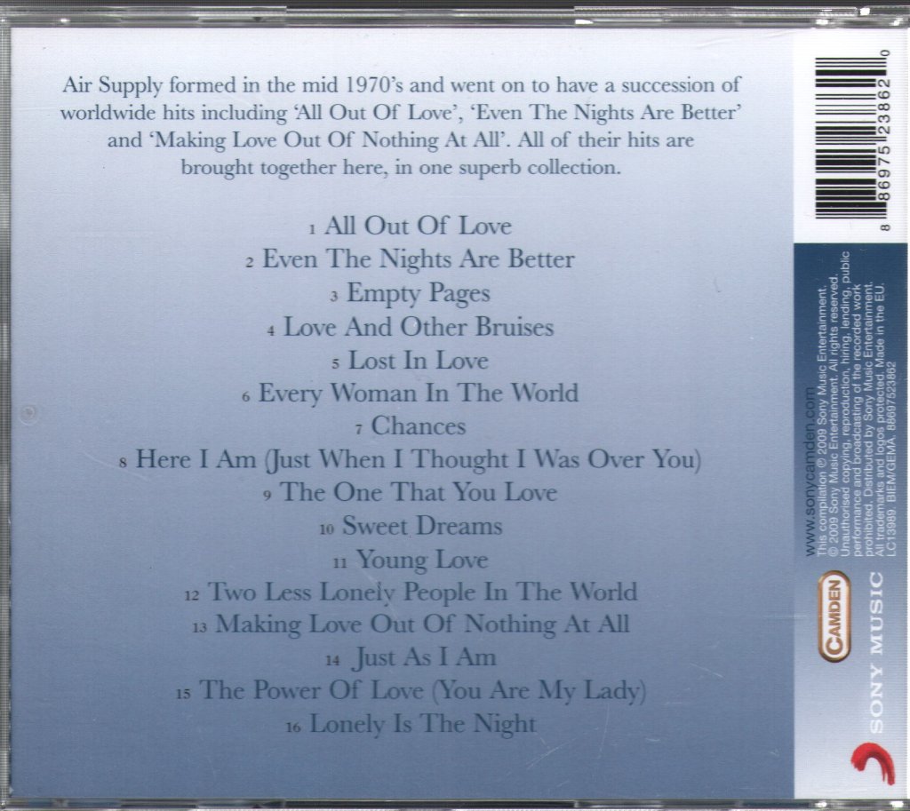 Air Supply - Collection - Cd