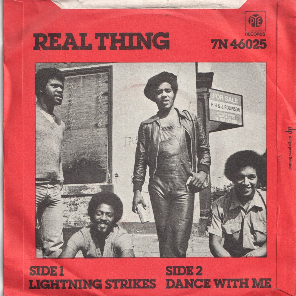 Real Thing - Lightning Strikes - 7 Inch