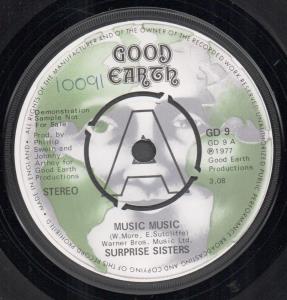 Surprise Sisters - Music Music - 7 Inch