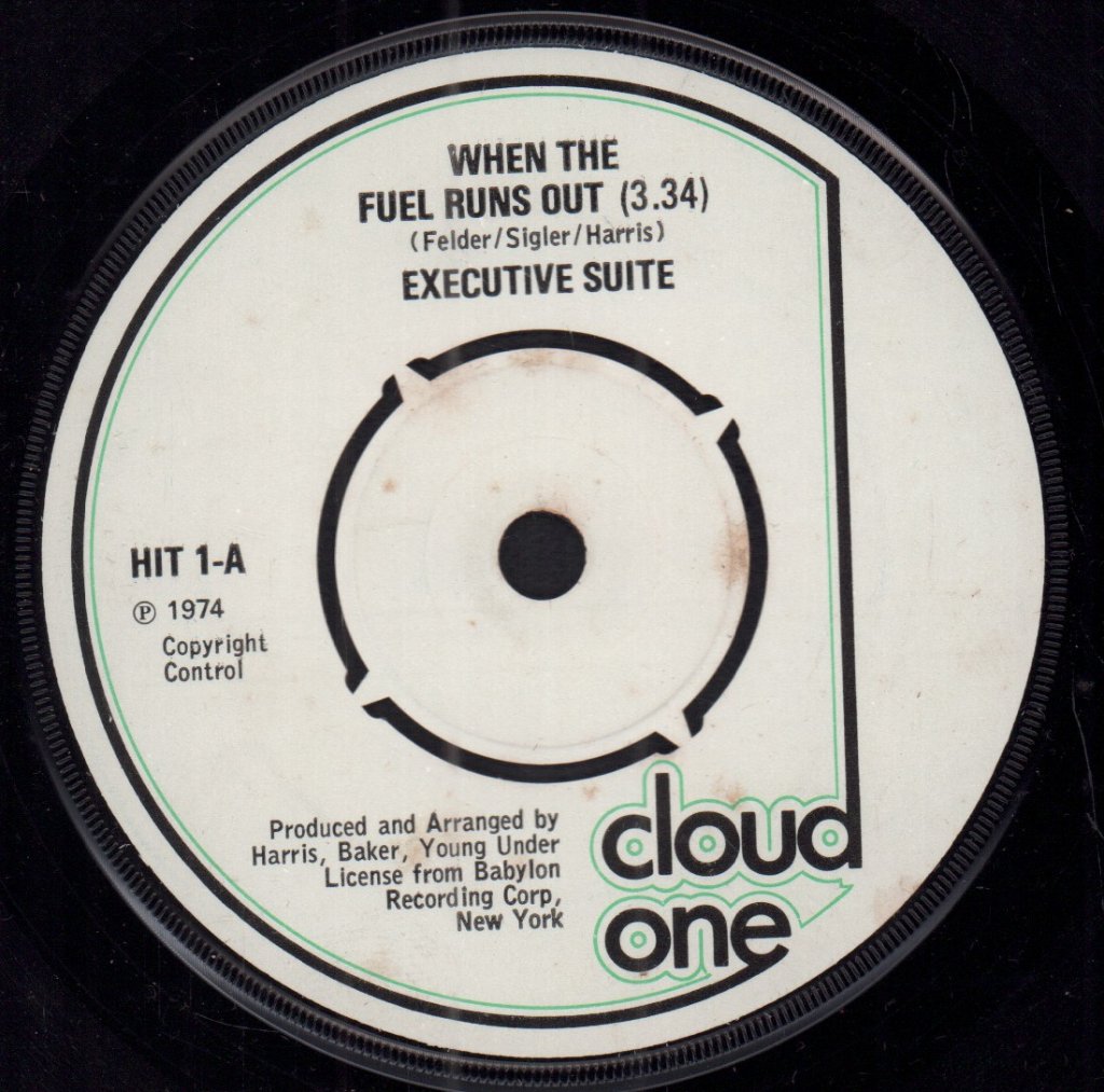 Executive Suite - When The Fuel Runs Out - 7 Inch