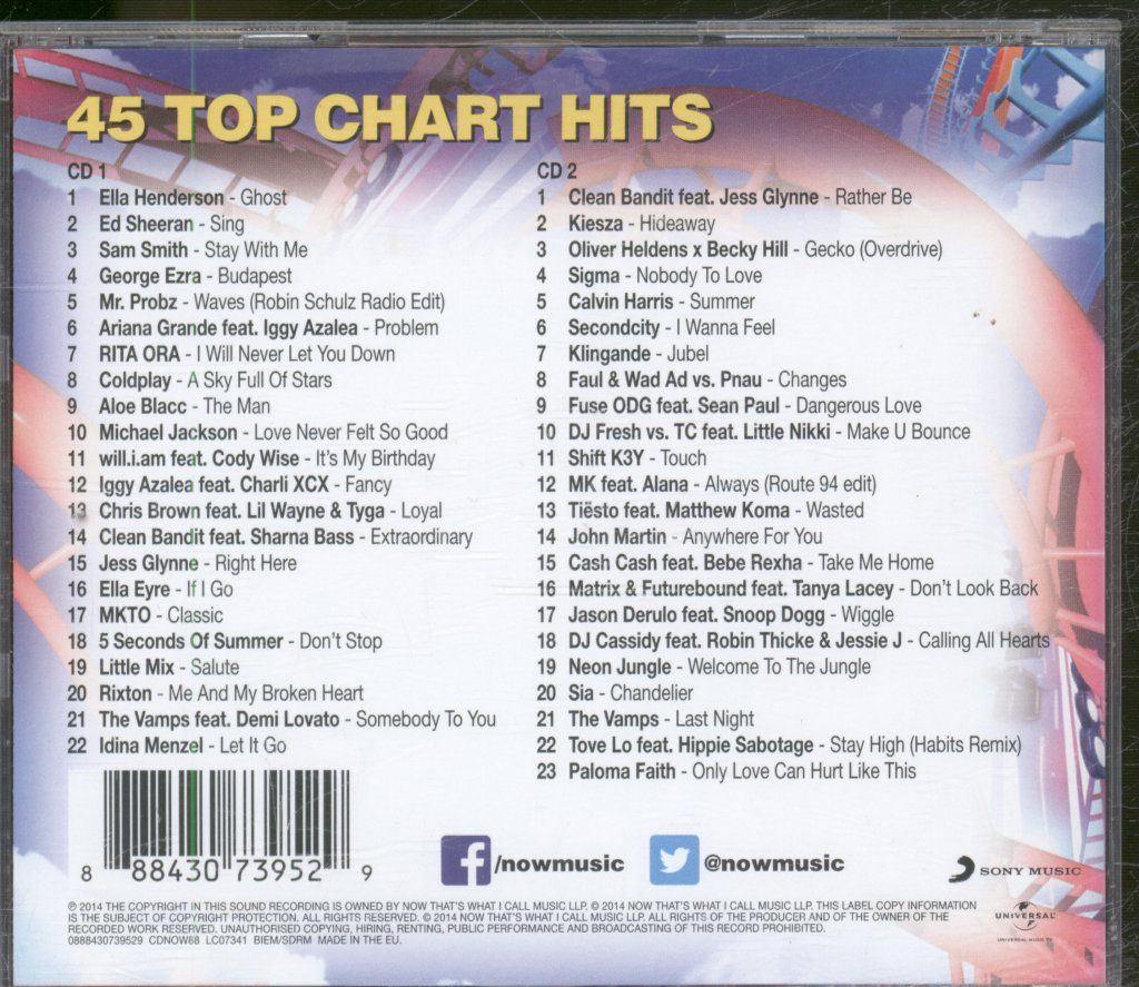 Various Artists - Now That's What I Call Music! 88 - Double Cd