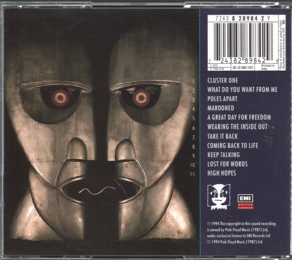 Pink Floyd - Division Bell - Cd