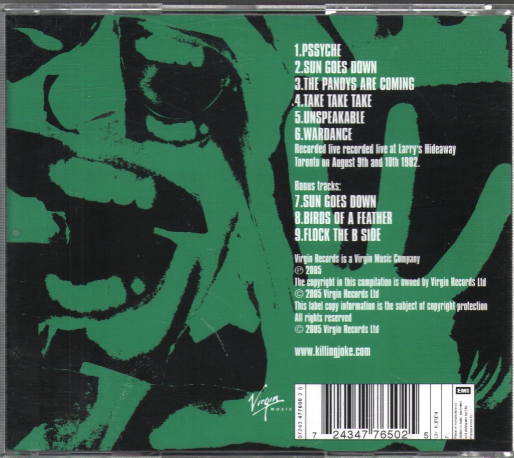 Killing Joke - Ha! - Killing Joke Live - Cd