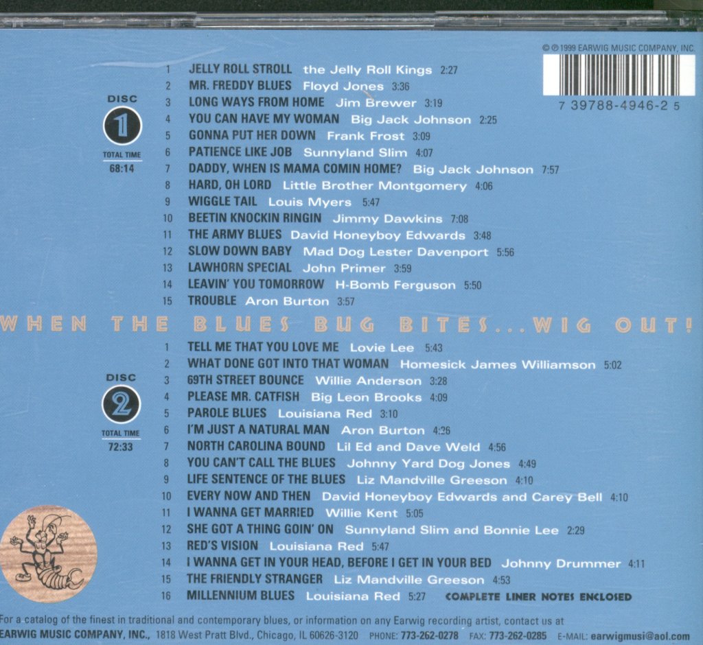 Various Artists - Earwig Music 20th Anniversary Collection - Double Cd