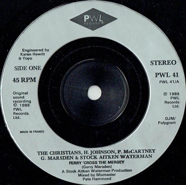 Various Artists - Ferry 'Cross The Mersey - 7 Inch