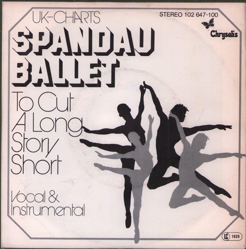 Spandau Ballet - To Cut A Long Story Short - 7 Inch