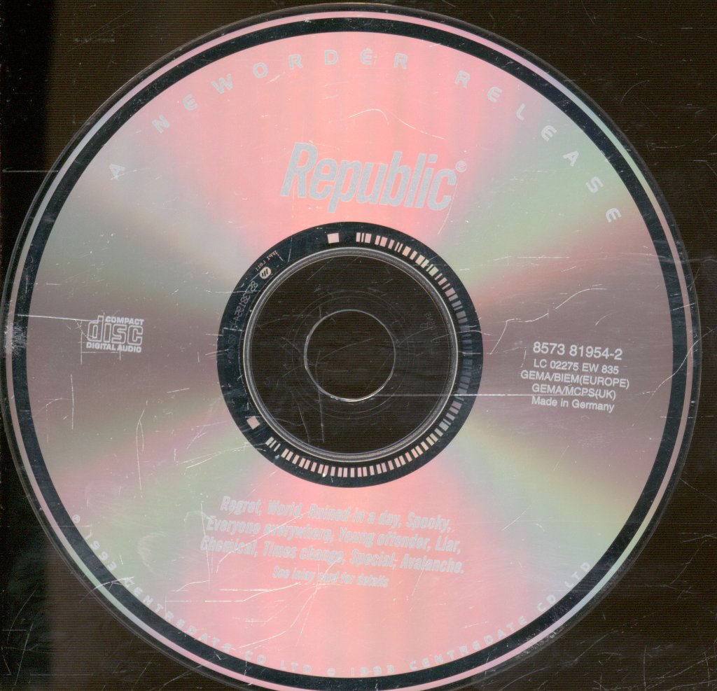 New Order - Republic - Cd