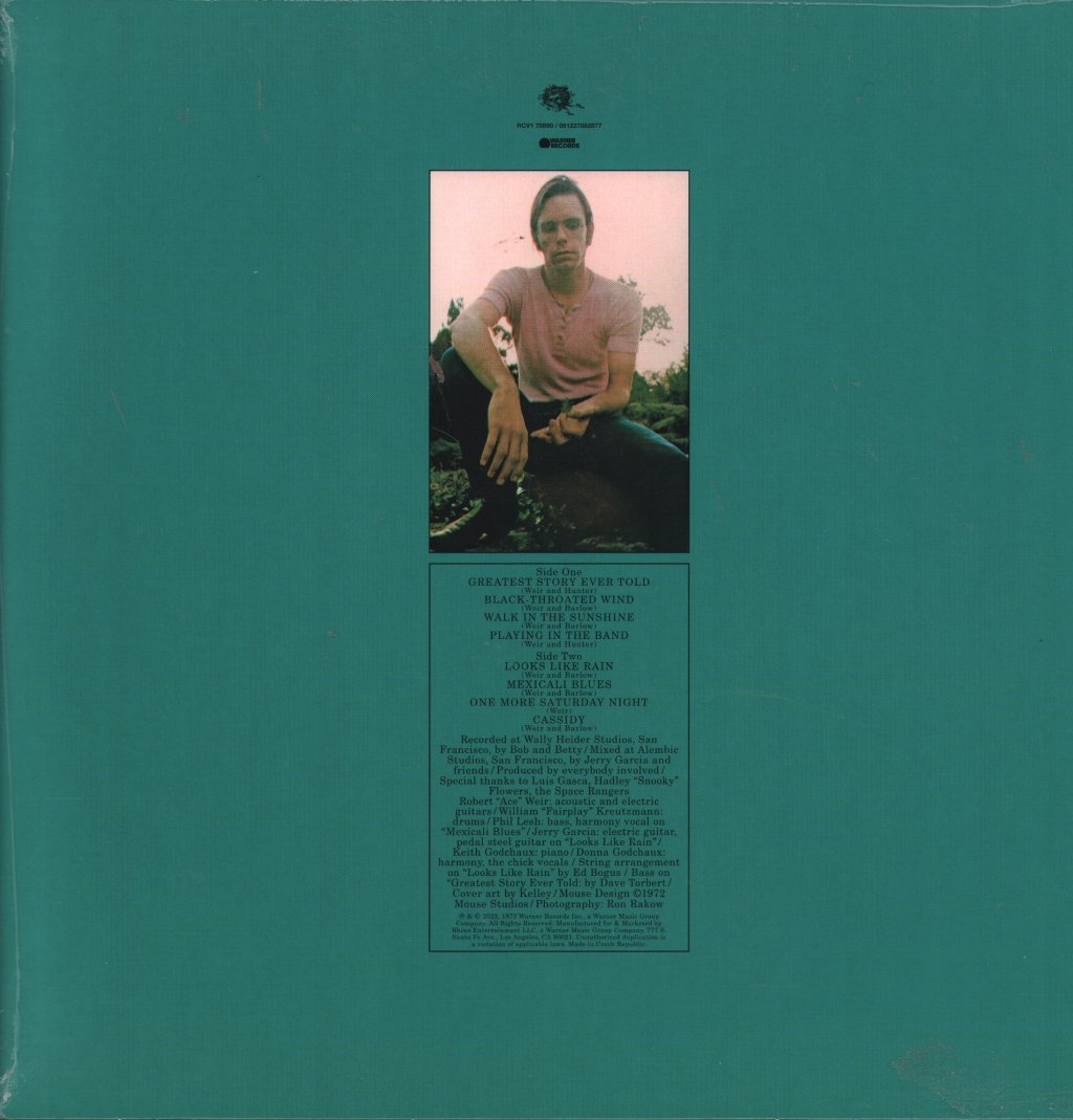 Bob Weir - Ace (Red Vinyl) - Lp