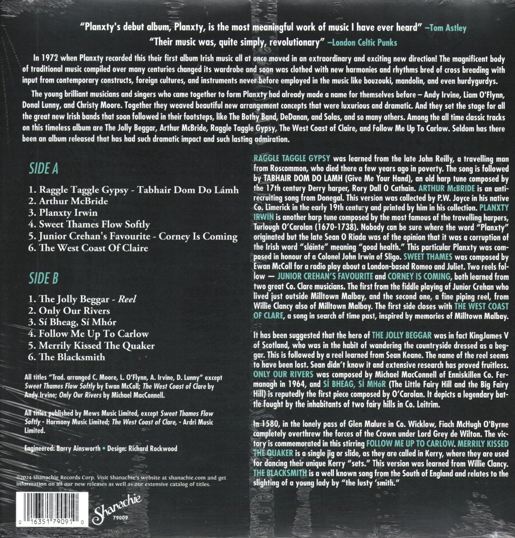 Planxty - Planxty - Lp