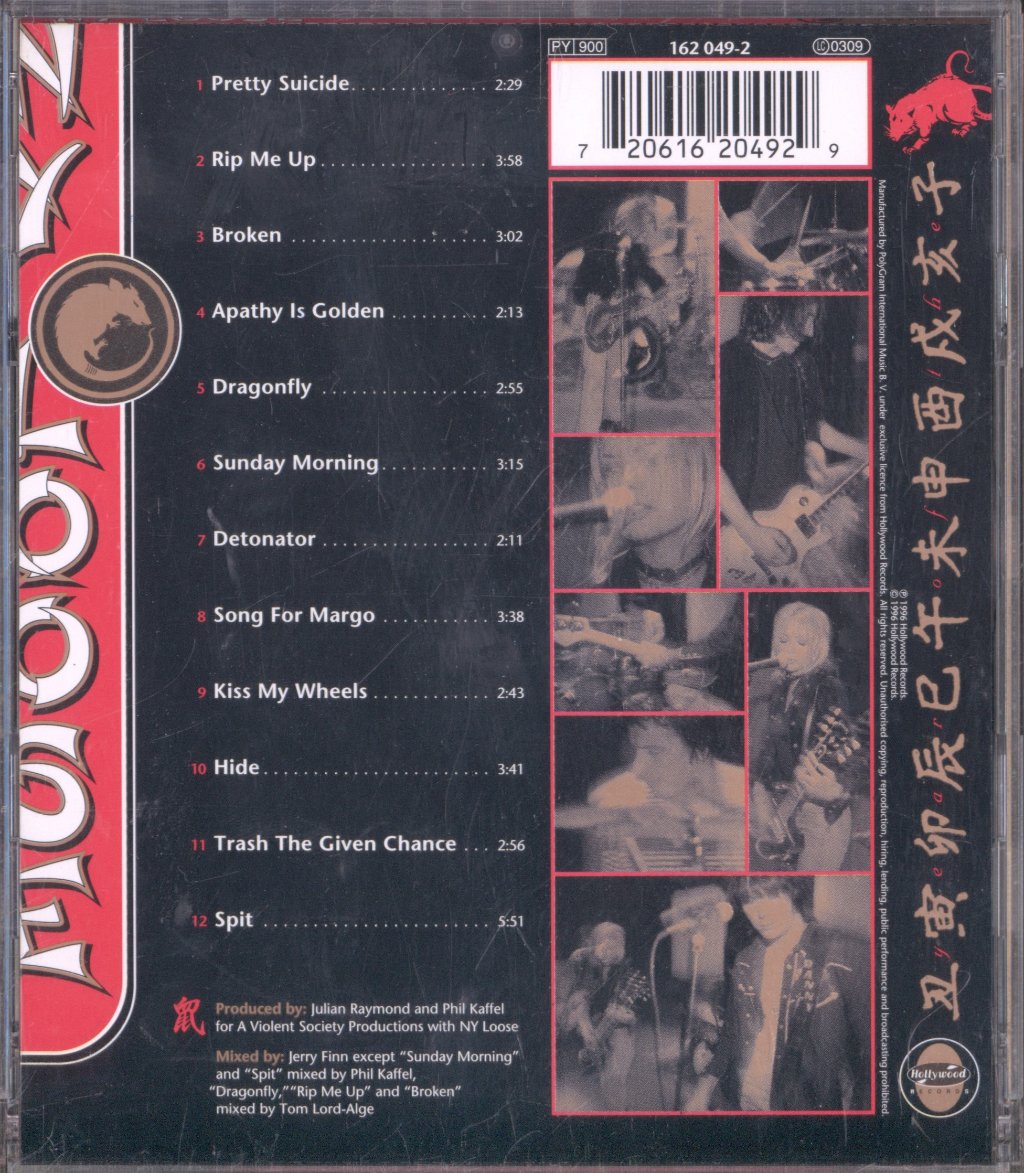 Ny Loose - Year Of The Rat - Cd