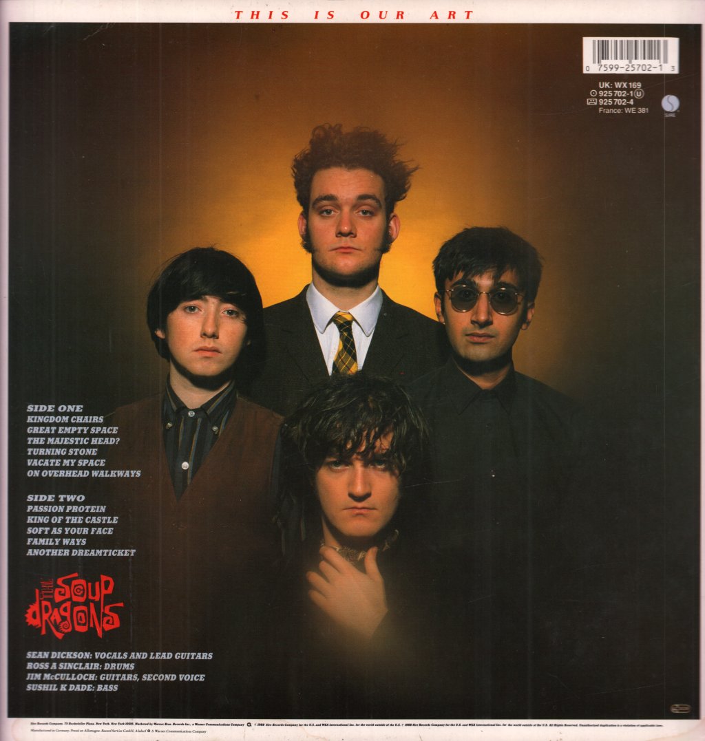 Soup Dragons - This Is Our Art - Lp