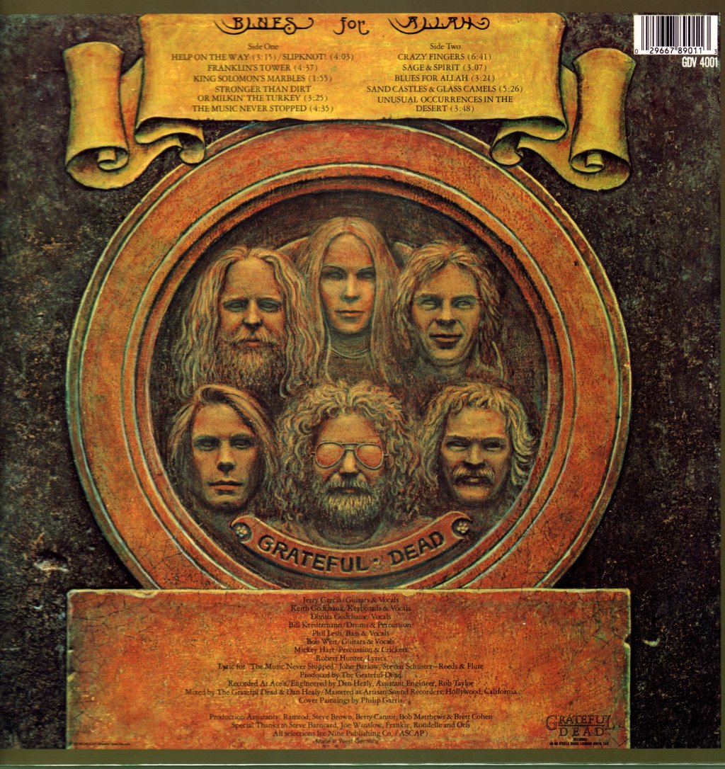 Grateful Dead - Blues For Allah - Lp
