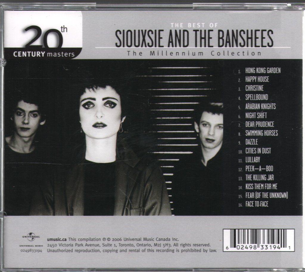 Siouxsie & The Banshees - Best Of Siouxsie And The Banshees - Cd