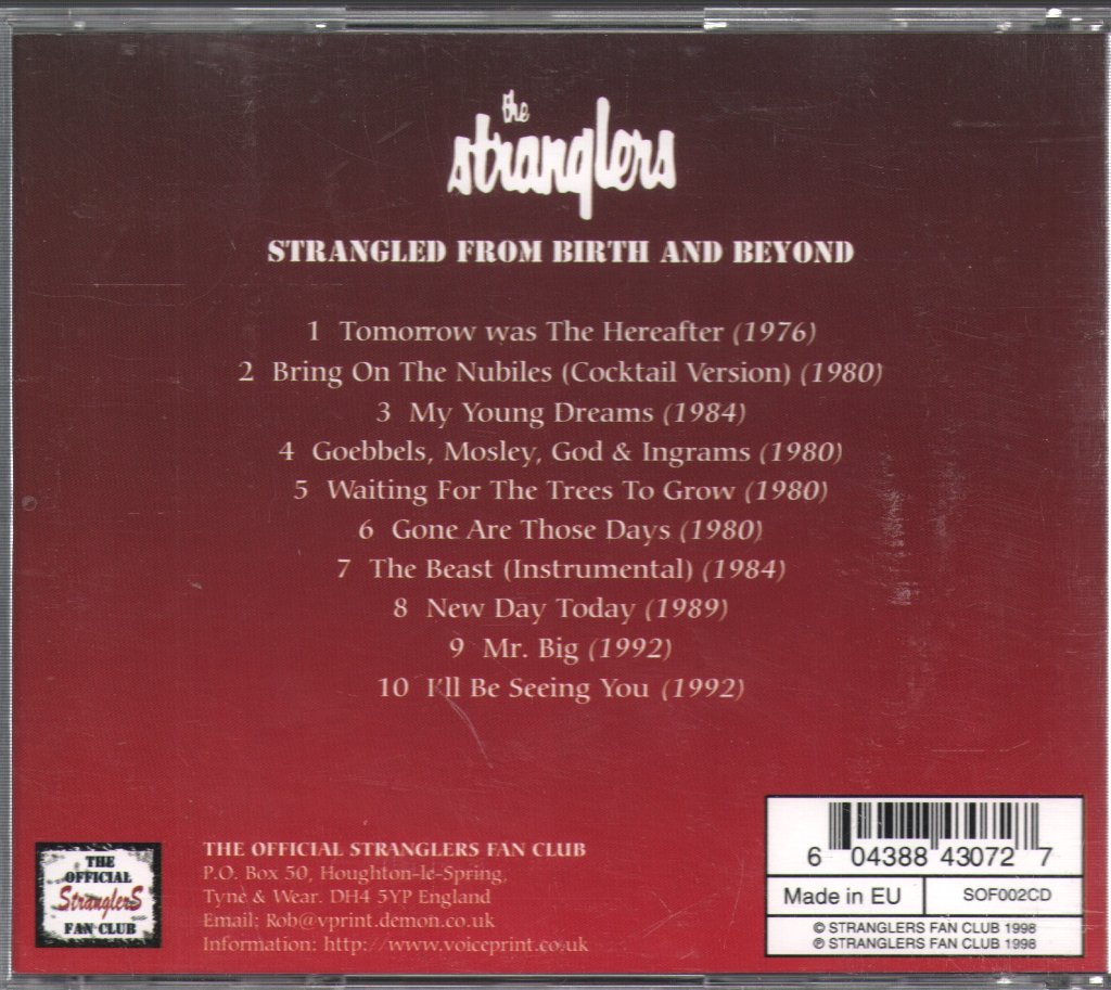 Stranglers - Strangled From Birth And Beyond... - Cd
