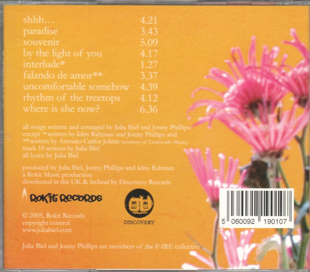 Julia Biel - Not Alone - Cd