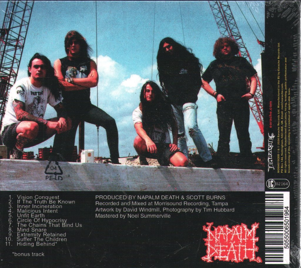 Napalm Death - Harmony Corruption - Cd – Vinyl Tap