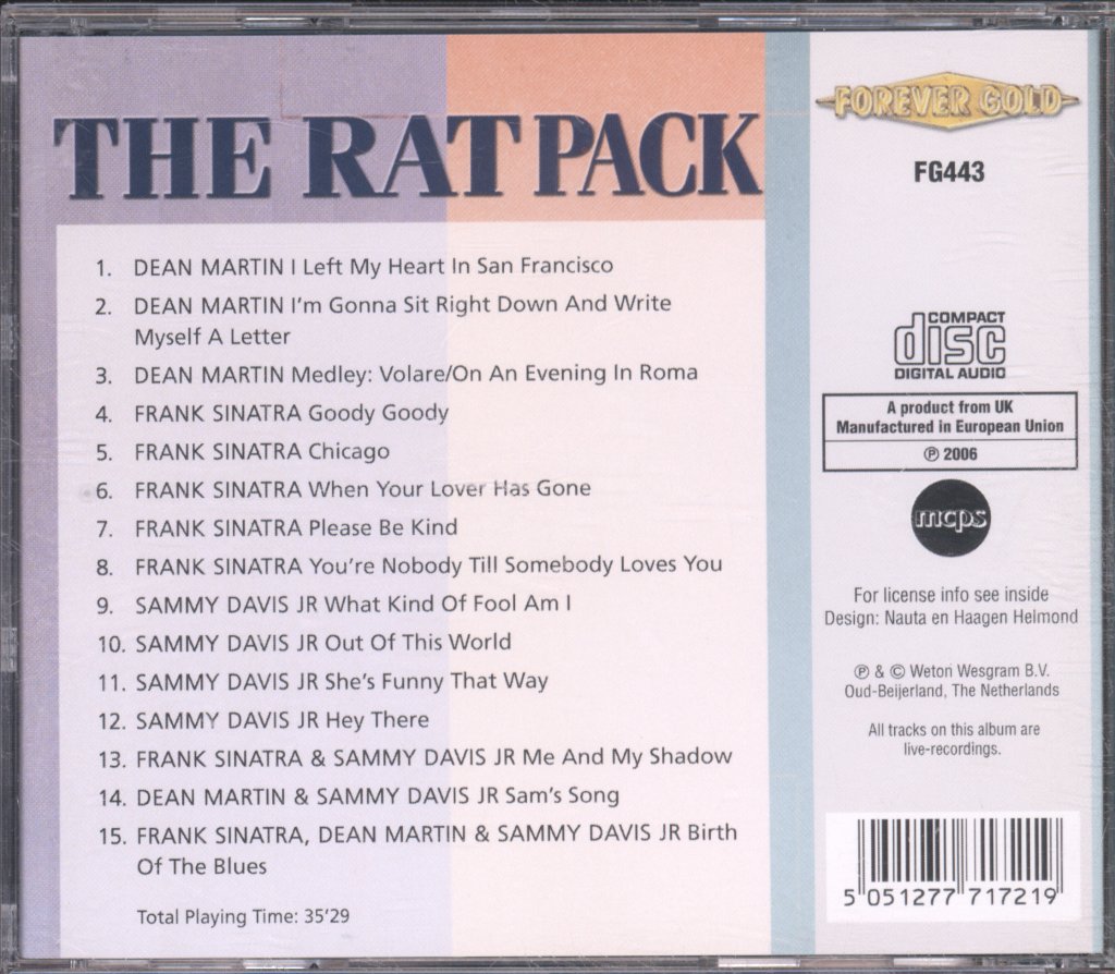 Various Artists - Rat Pack - Cd