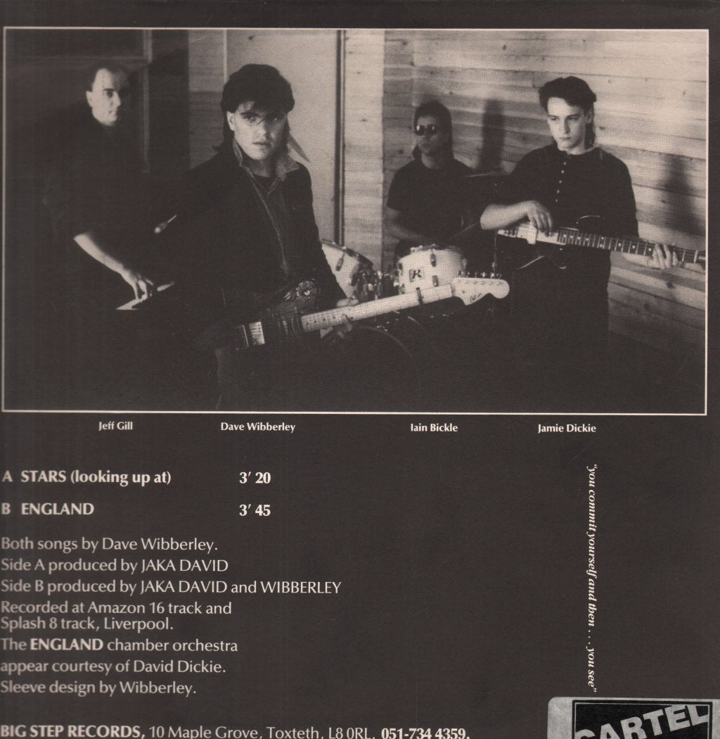Fire (Liverpool 1980'S Group) - Stars Looking Up At - 12 Inch