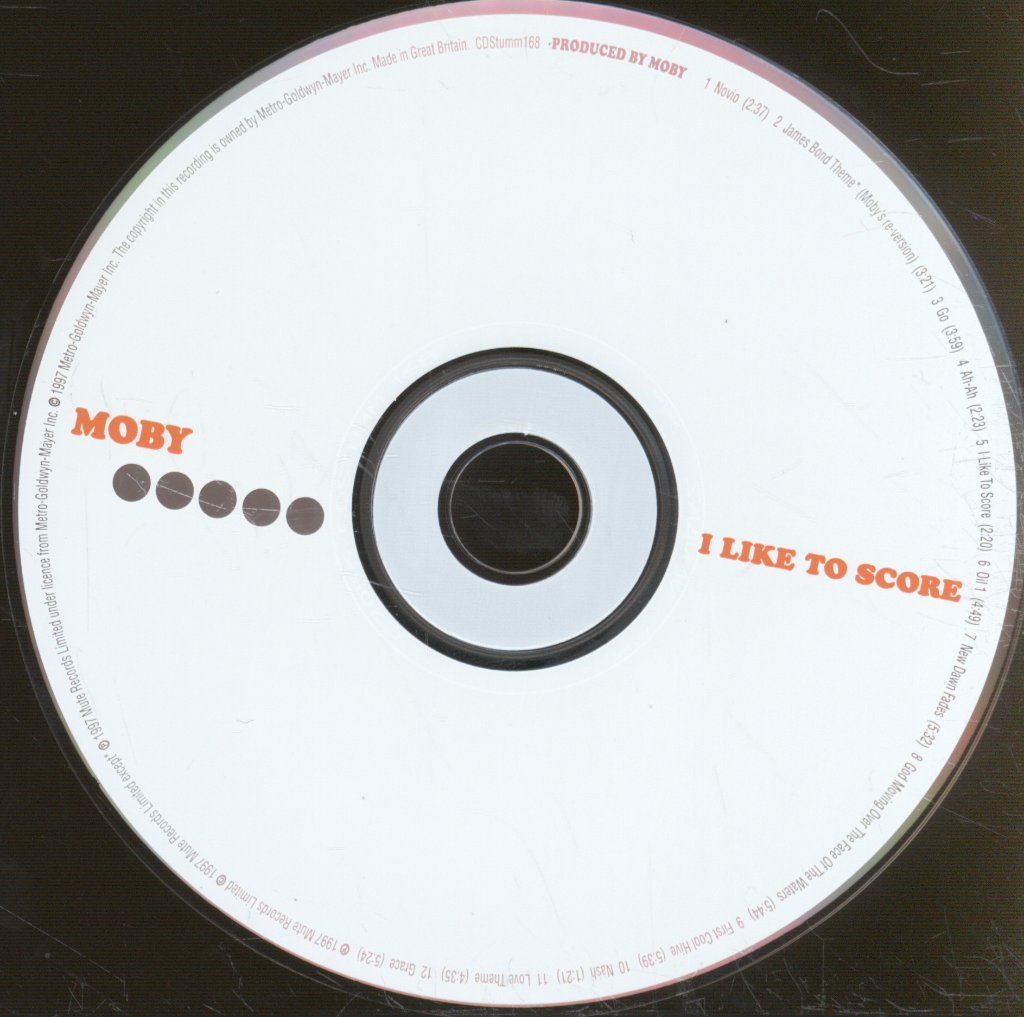 Moby - I Like To Score - Cd