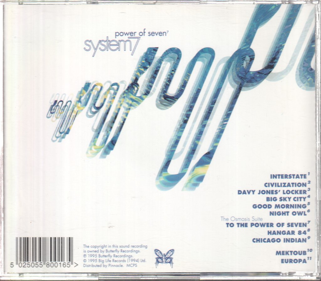 System 7 - Power Of Seven⁷ - Cd