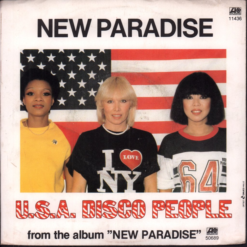 New Paradise - U.s.a. Disco People - 7 Inch