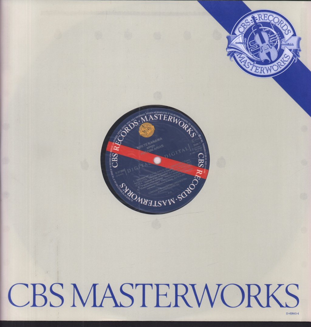 Kiri Te Kanawa - Verdi And Puccini - Lp