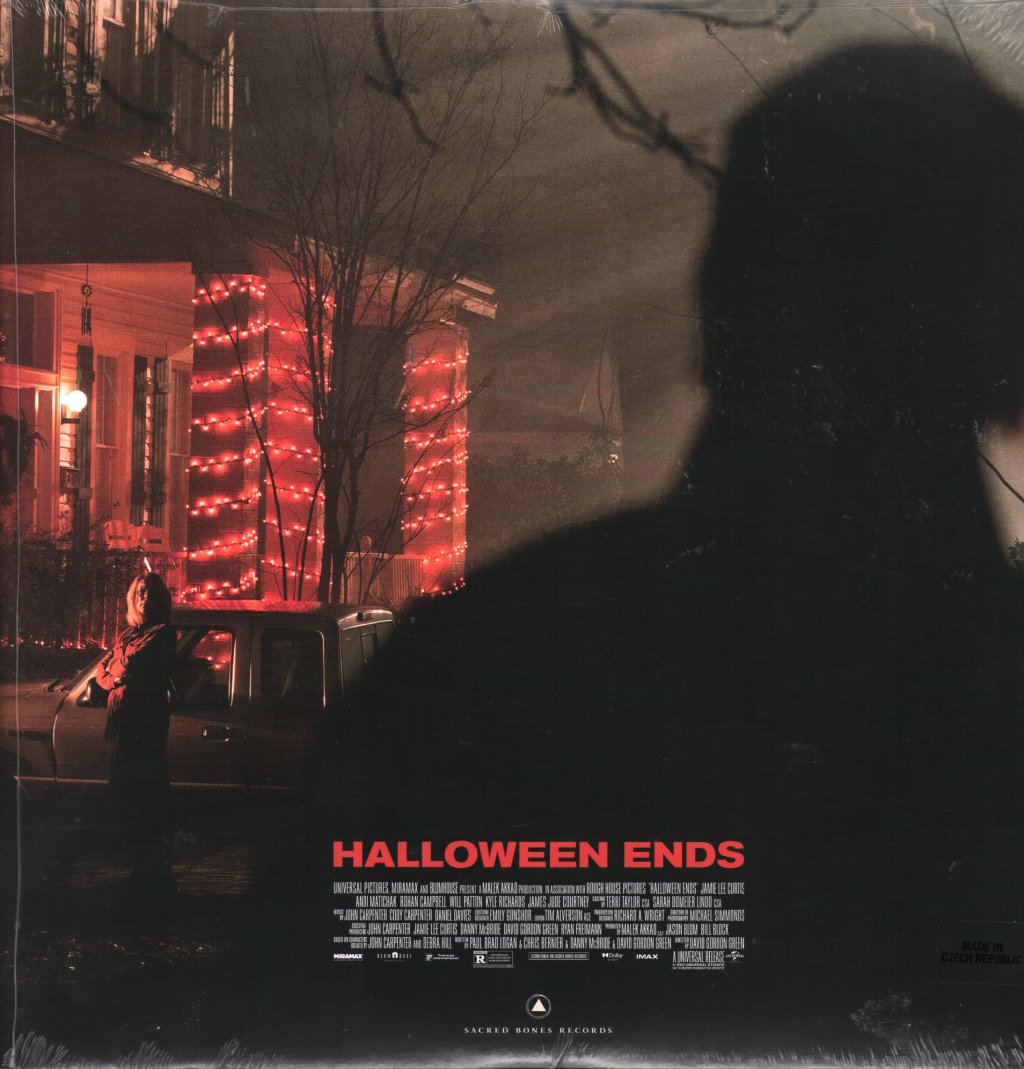 John Carpenter, Cody Carpenter and Daniel Davies - Halloween Ends (Original Motion Picture Soundtrack_ - Lp