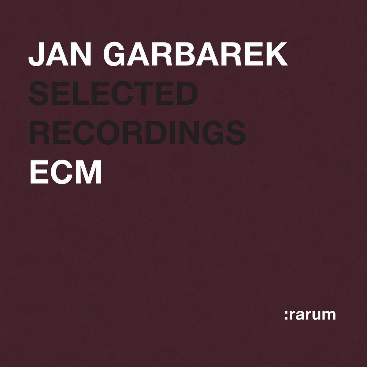 Jan Garbarek - Selected Recordings - Double Cd
