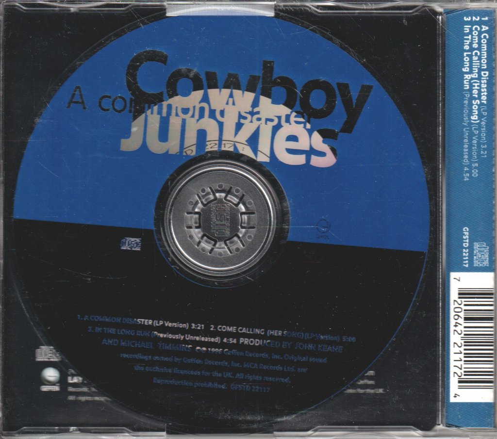 Cowboy Junkies - A Common Disaster - Cd