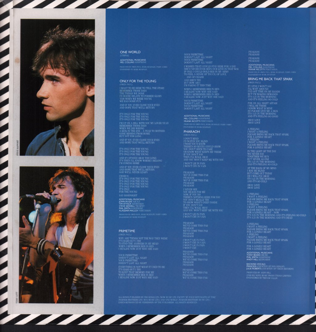 Owen Paul - As It Is - Lp