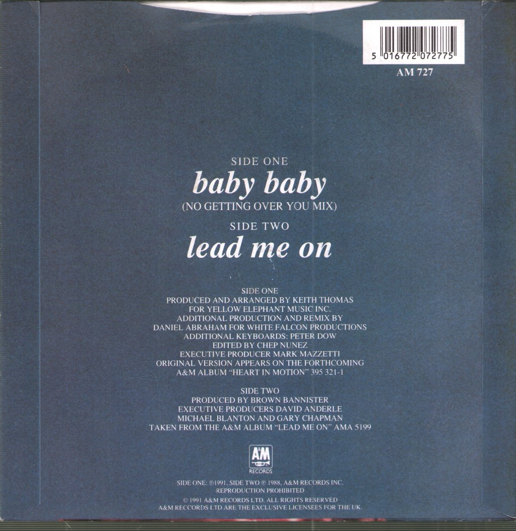Amy Grant - Baby Baby - 7 Inch