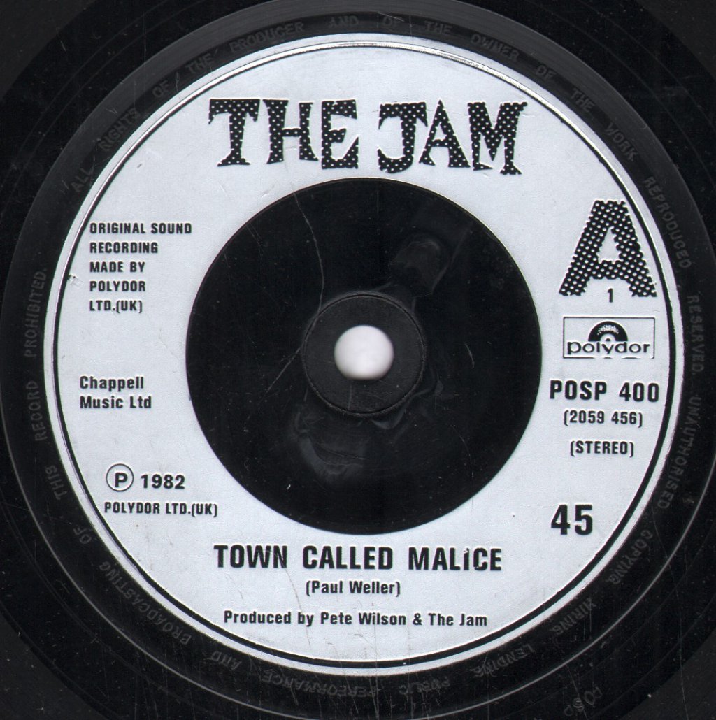 Jam - Town Called Malice - 7 Inch