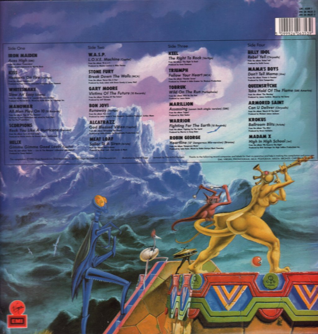 Various Artists - Kerrang Kompilation - Double Lp