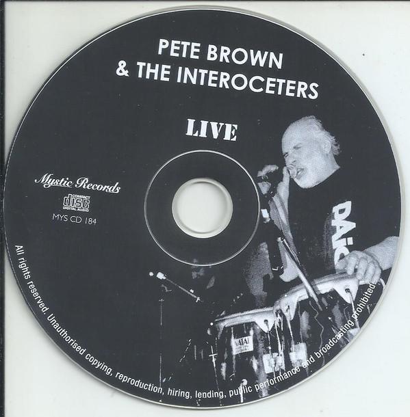 Pete Brown & The Interoceters - Live - Cd