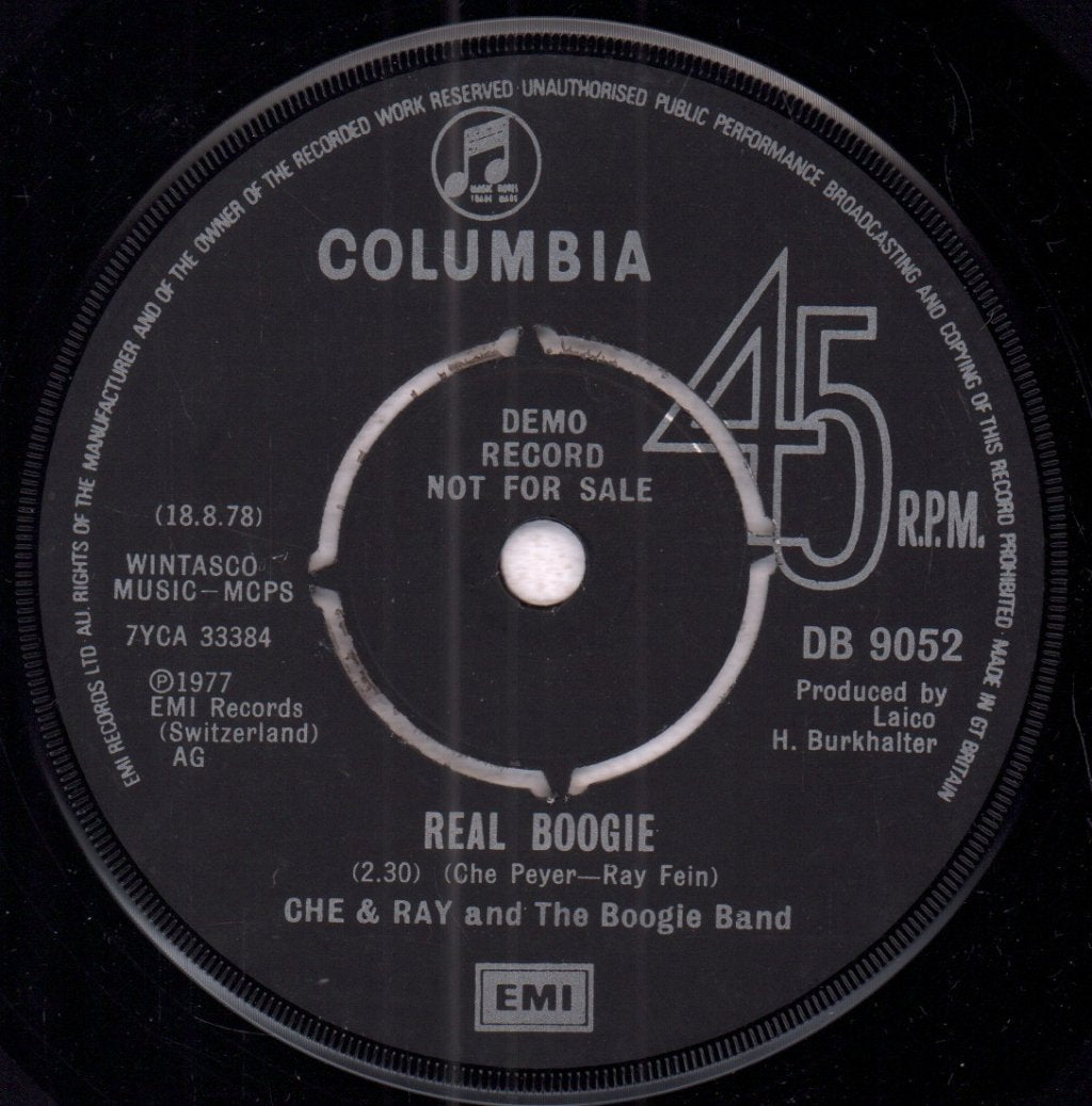 Che And Ray And The Boogie Band - Boogie Woogie Boys - 7 Inch