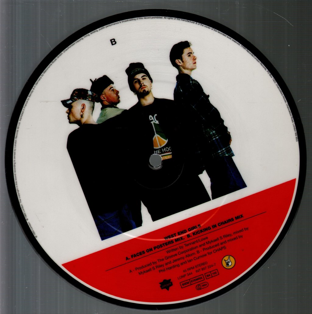 East 17 - West End Girls - 7 Inch