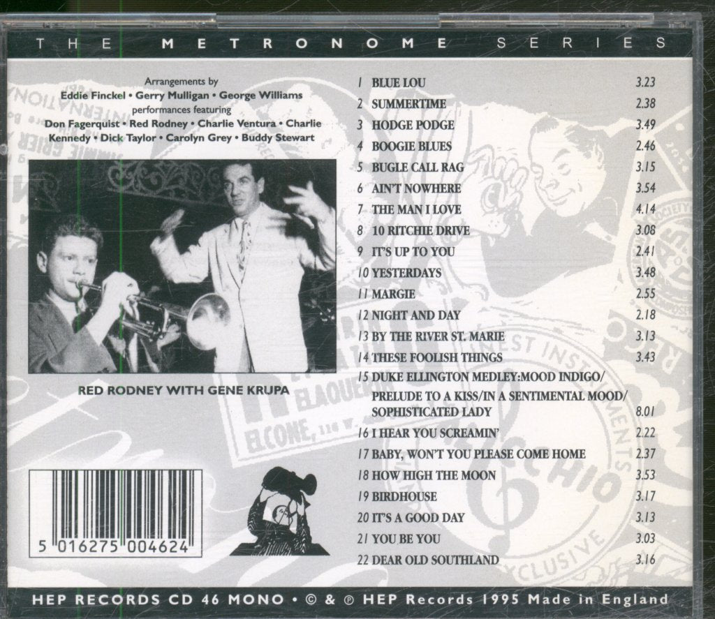 Gene Krupa And His Orchestra - It's Up To You, Vol 2 - Cd