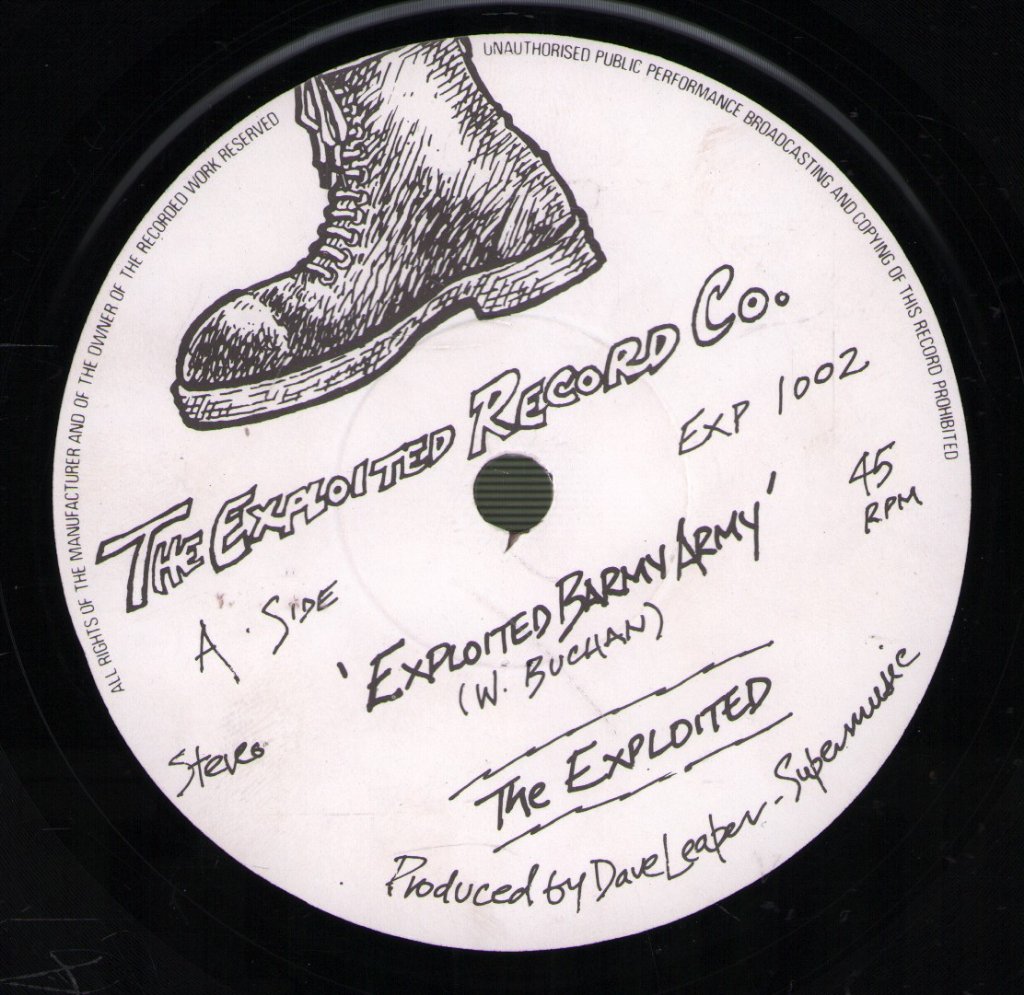 Exploited - Exploited Barmy Army - 7 Inch