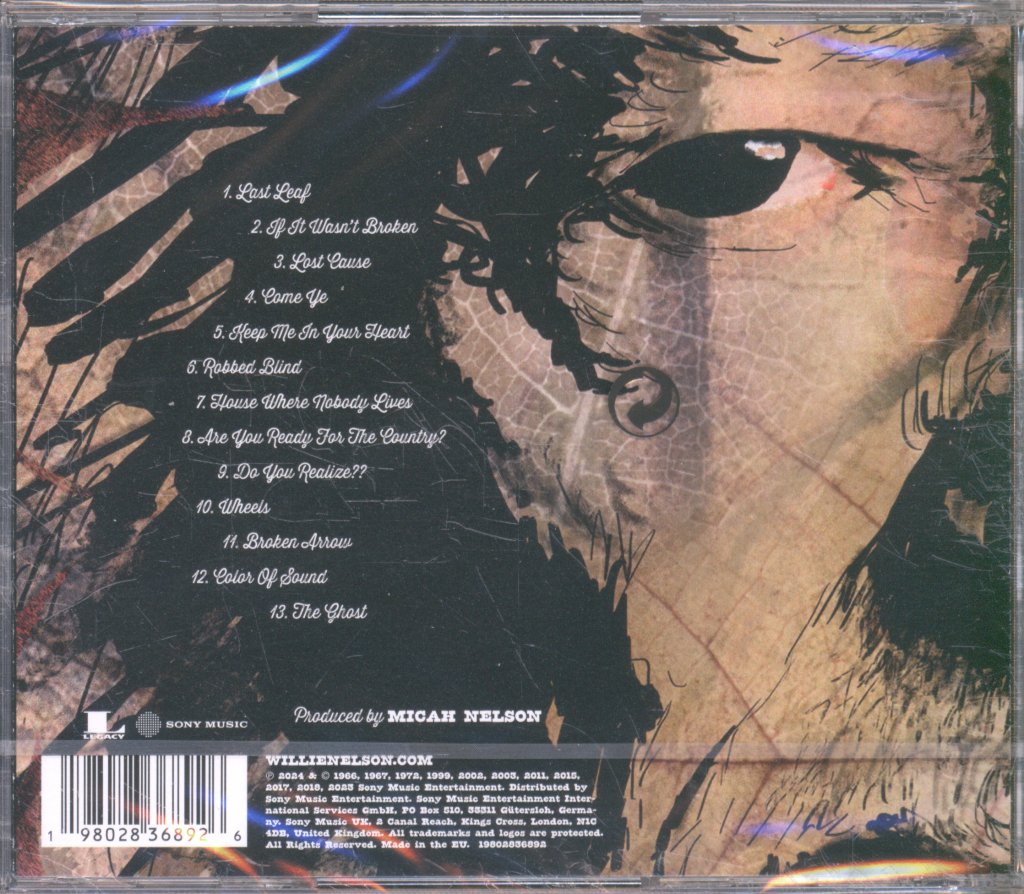 Willie Nelson - Last Leaf On The Tree - Cd