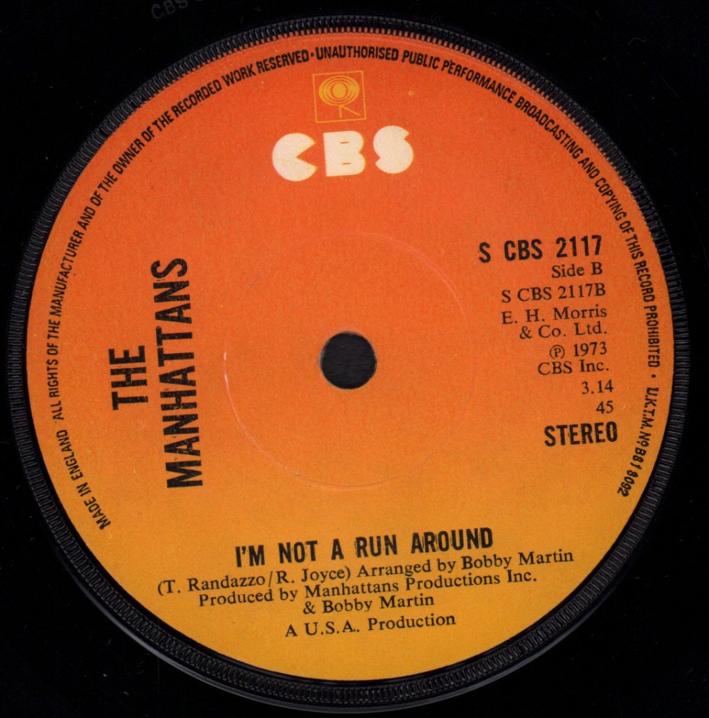 Manhattans - Soul Train - 7 Inch