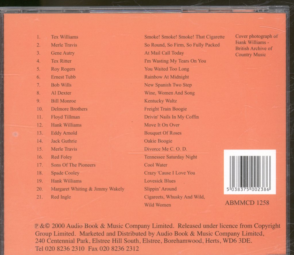 Various Artists - Country Hits Volume 1 - Cd