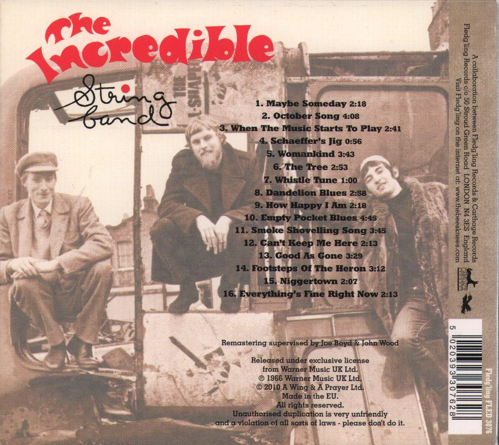 Incredible String Band - Incredible String Band - Cd