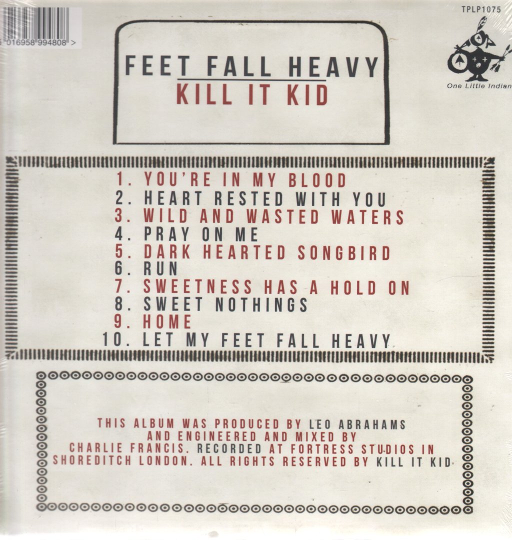 Kill It Kid - Feet Feel Heavy - Lp