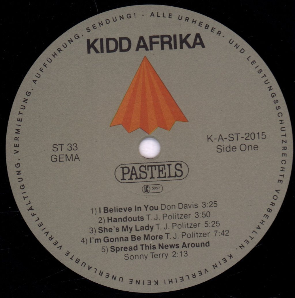 Kidd Afrika - Kidd Afrika - Lp