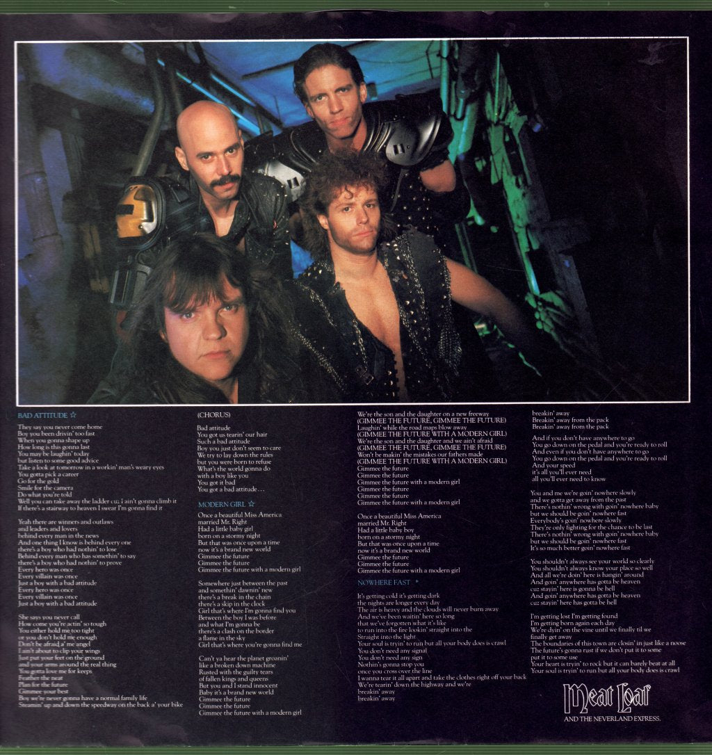 Meat Loaf - Bad Attitude - Lp