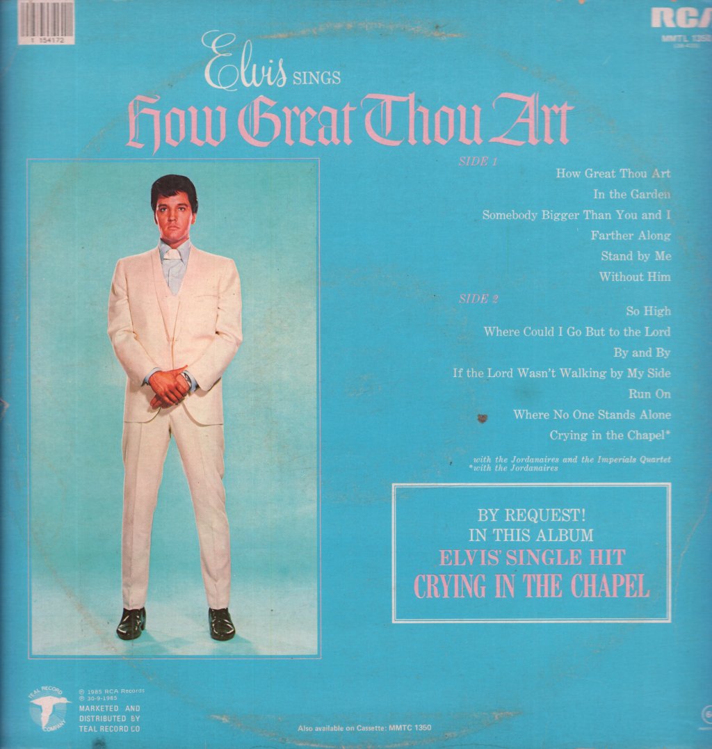 Elvis Presley - How Great Thou Art - Lp